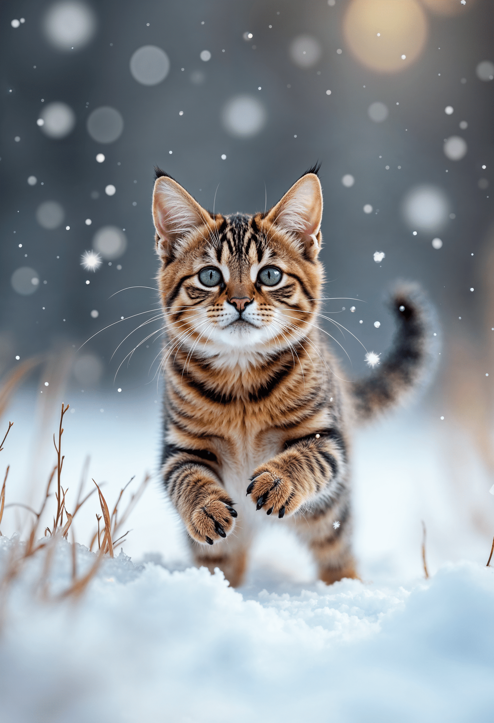 cat-snowy-environment