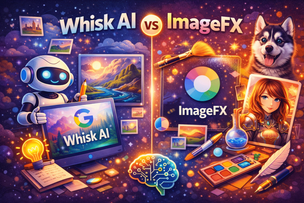 Whisk AI vs ImageFX