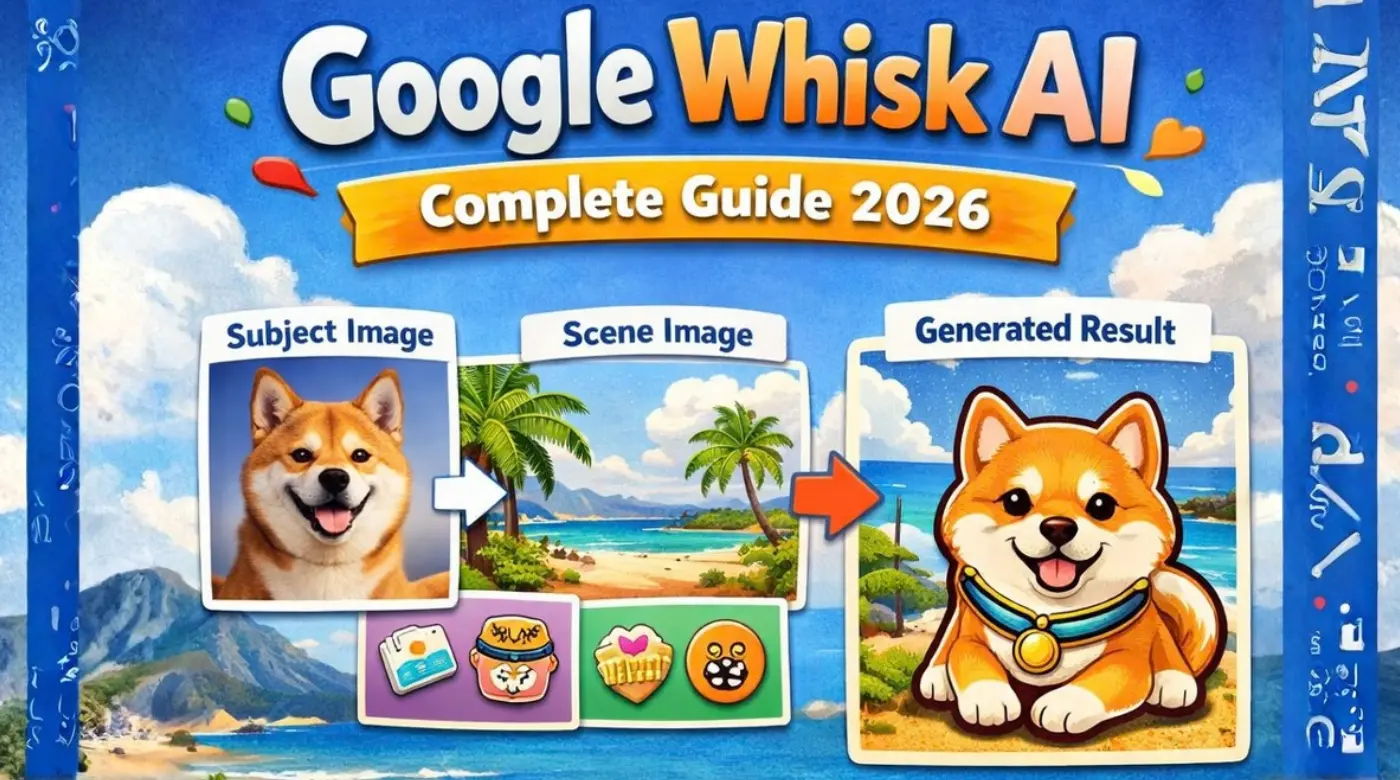 Whisk AI prompt framework subject scene mood diagram