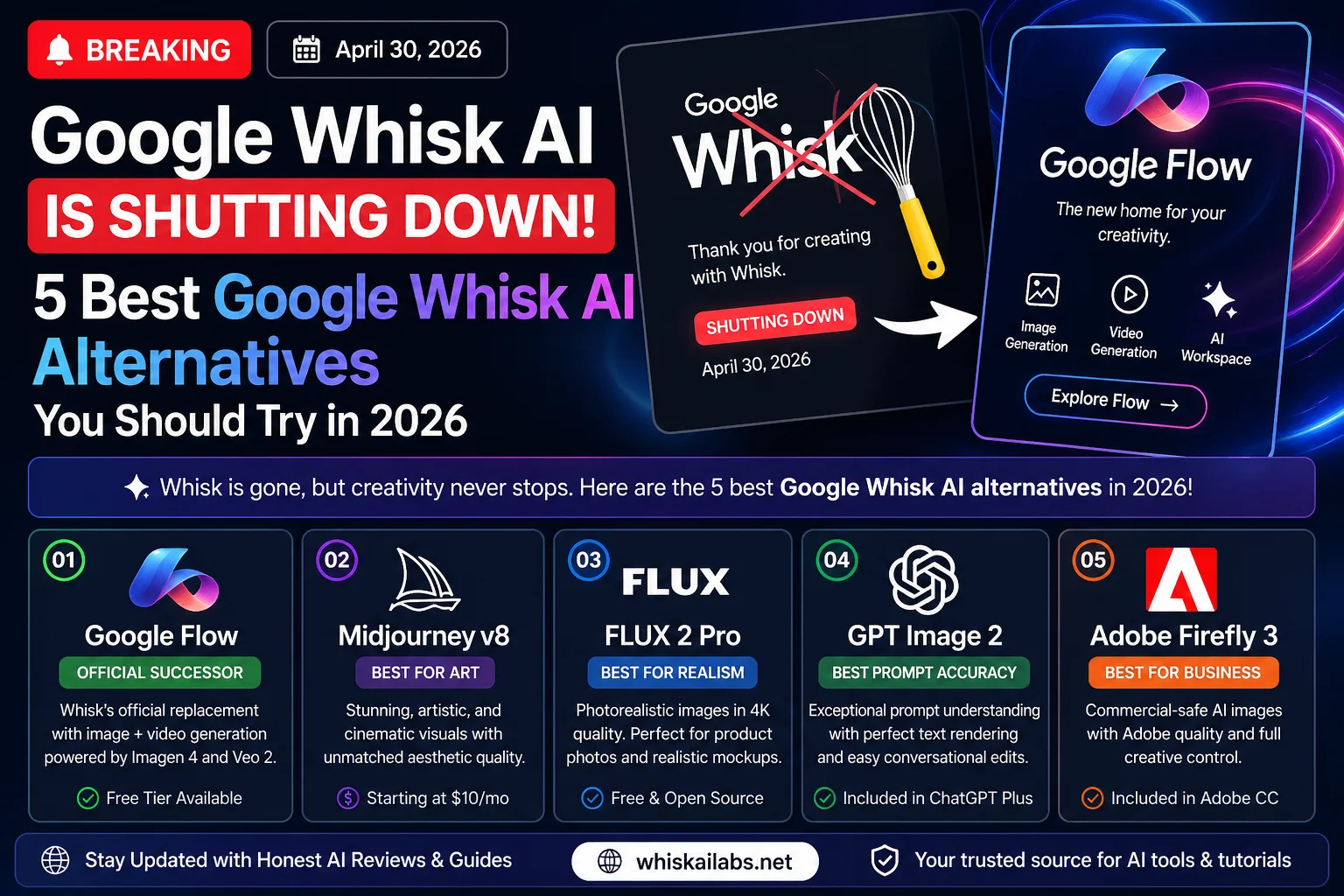 Google Whisk AI alternatives