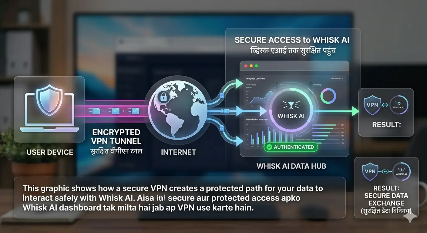 How to fix Whisk AI not available using VPN and incognito mode
