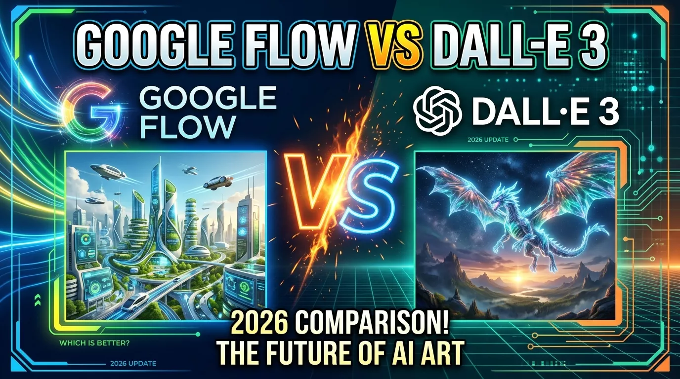 Google Flow vs DALL-E 3 comparison 2026